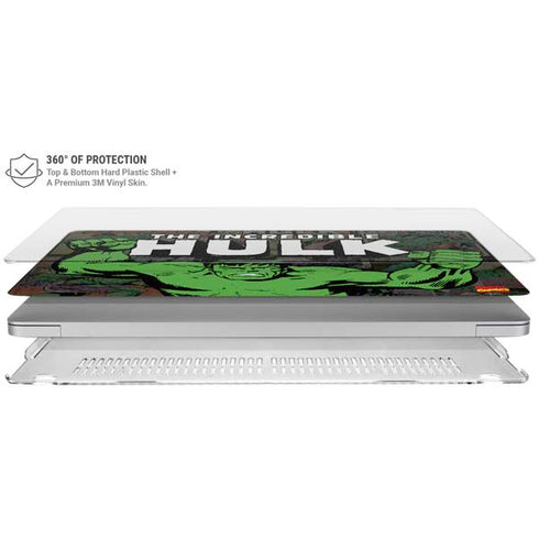 Marvel Classic Comics Hulk Fighter Vintage MacBook Air 15in (2023-2025) Case plus Skin